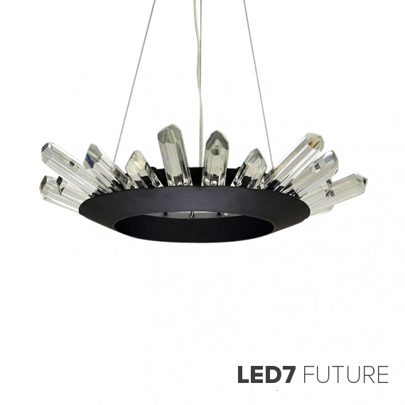 Loft Industry Modern - Crystall Sun Chandelier2